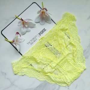 NWT VICTORIA'S SECRET DREAM ANGELS LACE CORDED CHEEKINI PANTY IN LIME CITRON LAR
